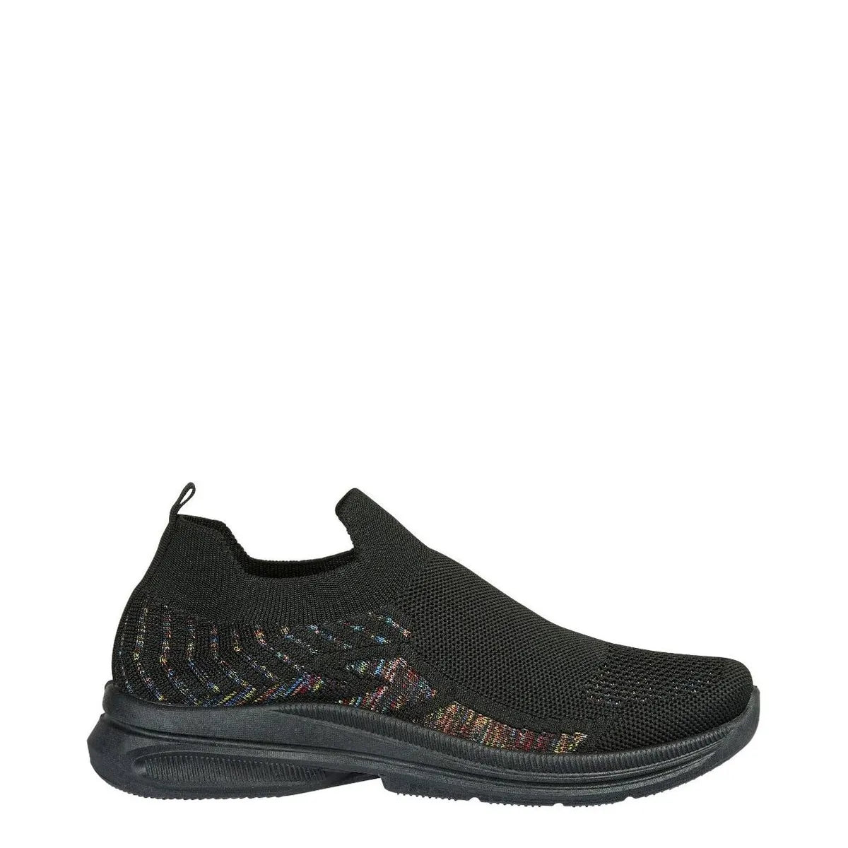 Women's Urban Jacks Appletini Lightweight Slip-On Pump Trainers - Black