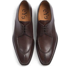 Men's Eye Derby Leather Lace-Up Shoes 5838 PC 17 - Brown