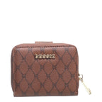 Women's Bessie Small Logo Print Wallets BP1358 - Tan