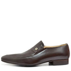 Men's VITELO Smart Leather Slip-On Loafer Shoes M 55 - Brown