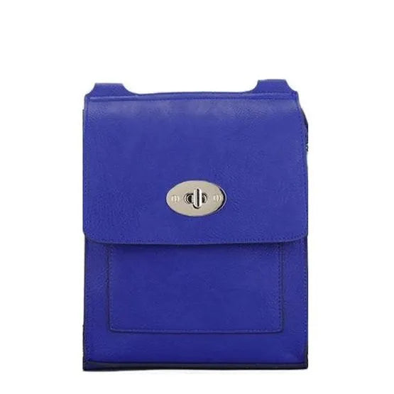 Women's Long & Son Lightweight Medium Cross Body Bags 21600 - Royal Blue