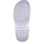 Women's DEK M967 Classic PVC Clog Mule Sandals - White