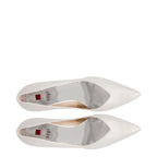 Women's HÖGL 0-176703 Boulevard 60 Closed-Toe Pump Court Shoes HO 57 - Pearl white