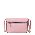 Women's Long & Son Cross Body & Shoulder Hand Bags C-1337 - Pink