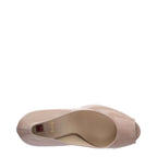 Women's HÖGL 1-10 9804 Open-Toe Pump Court Shoes HO 63 - Nude 0800