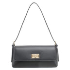 Women's Bessie London Flap Over Shoulder & Cross Body Bag BD6784 - Black