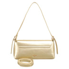 Women's Bessie London Flap Over Shoulder & Cross Body Bag BD6784 - Gold