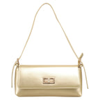 Women's Bessie London Flap Over Shoulder & Cross Body Bag BD6784 - Gold
