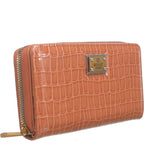 Women's Bessie Sleek Croc Print Wallets BP1449 - Tan