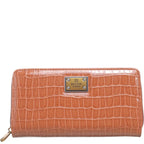 Women's Bessie Sleek Croc Print Wallets BP1449 - Tan