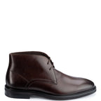 Men's John White Castle Calf Leather Chukka Lace-Up Boots - Brown