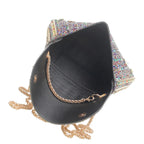 Women's Bessie London Studded Flap Over Evening Bag HB1144 - Multi