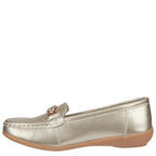 Women's Jo & Joe Kasbah Leather Loafer Shoes - Gold