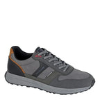 Men's ROUTE 21 Original Denim Collection Trainers M616 - Grey/black