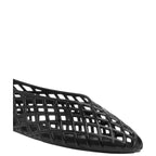 Women's TRUFFLE Collection Ballet Pump Jelly Shoes MP3 - Black