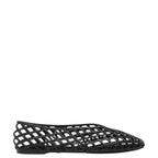 Women's TRUFFLE Collection Ballet Pump Jelly Shoes MP3 - Black