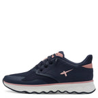Women's Tamaris 1-23700-44 Nowana Vegan Sneaker Low Shoes - Navy Comb