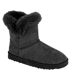 Women's Cipriata L609 Perth Thermal Lined Pull On Ankle Boots - Black