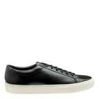 Men's Loake Premium Sprint Leather Trainers - Black