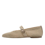 Women's Tamaris 1-22125-46 Strap Flat Ballerina Shoes - Bronce