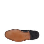 Men's LOAKE 200B Capped Oxford Lace-Up Polished Leather Shoes - Black
