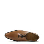Men's Berwick 1707 Premium Grade Oxford 2585 Goodyear Welted Leather Shoes M 56 - Tan