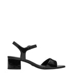 Women's Tamaris 1-28249-42 Block Heeled Sandals K 20 - Black Patent