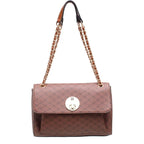 Women's BESSIE Logo Print Cross Body & Shoulder Hand Bags BW4727 - Brown