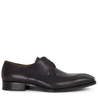 Men's Eye Derby Leather Lace-Up Shoes 5838 PC 17 - Black
