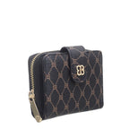 Women's Bessie Small Logo Print Wallets BP1358 - Black