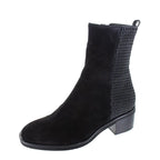 Women's Högl 2-10 4632 Leather Suede Ankle Boots - Black