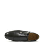 Men's Berwick 1707 Double Monk strap 3637 Goodyear Welted Leather Shoes M 29 - Black