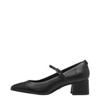 Women's Tamaris 1-22311-43 Mary Jane Leather Pump Shoes K 18 - Black