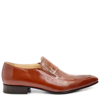 Men's VITELO Smart Leather Slip-On Loafer Shoes M 55 - Tan