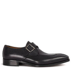 Men's Eye Classic Monk Leather Shoes 5839 PC 16 - Black