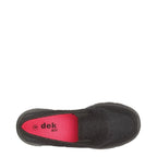 Women's DEK Reef Super Light Twin Elastic Gusset Slip-On Sneakers - Black