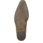 Men's Woodland M841A Nebraska Leather Western Ankle Boots - Brown