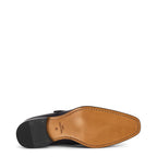 Men's Eye Classic Monk Leather Shoes 5839 PC 16 - Black