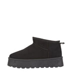 Women's Shoes By Emma Colleen Low Cut Platform Mini Boots - Black