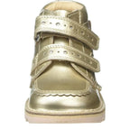 Girl's Kickers Kick Hi F Gold Patent Boots
