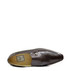 Men's VITELO Smart Leather Slip-On Loafer Shoes M 55 - Brown
