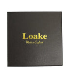 Men's Loake Henry Leather Belts - Black size 44"