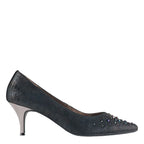 Women's HÖGL 4-116720-0199 Pump Court Shoes with Crystal Elements HO 12 - Black Multi 0199