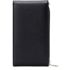 Women's Long & Son Multi Compartment Crossbody Phone Bag Q-010 - Red