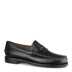 Men's SEBAGO Classic Hand Sewn Beef Roll Penny Moccasin Shoes - Black