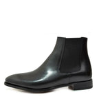 Men's EYE Botin Leather and Suede Chelsea Boots - Black