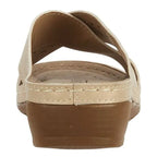 Women's Jo & Joe Sardinia Lightweight Wedge Mule Sandals - Beige