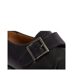 Men's Eye Classic Monk Leather Shoes 5839 PC 16 - Black