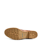 Women's VITELO Brogue Leather Lace-Up Shoes G 104 - Tan