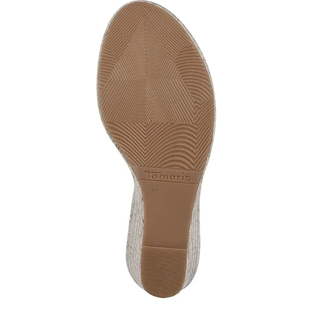Women&#39;s Tamaris 1-28300-20 Vegan Espadrille Wedge Sandals - Fuchsia